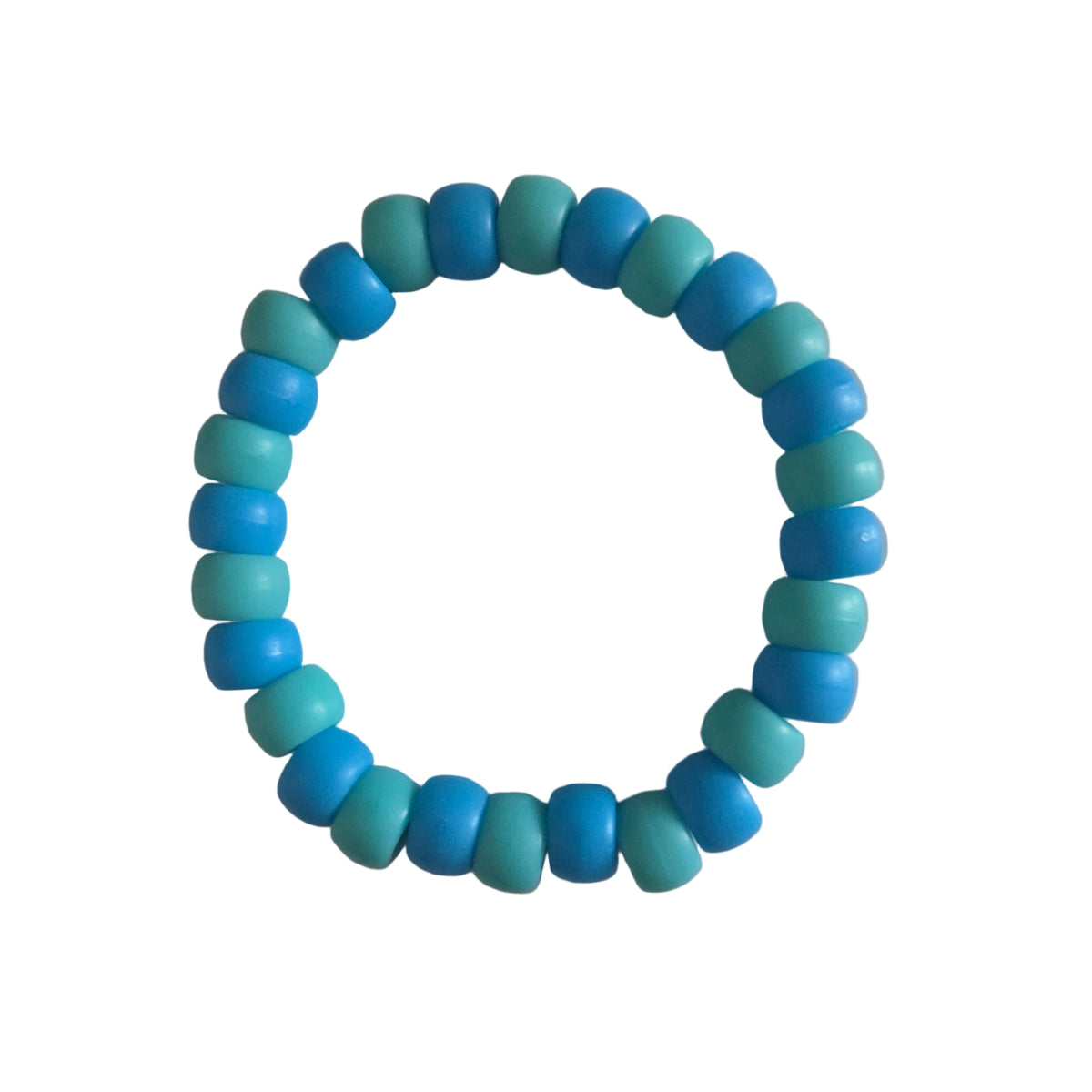 Ocean Breeze Blue & Mint Beaded Bracelet