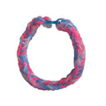 Pink & Blue fishtail bracelet