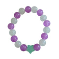 Purple and White Star Bracelet